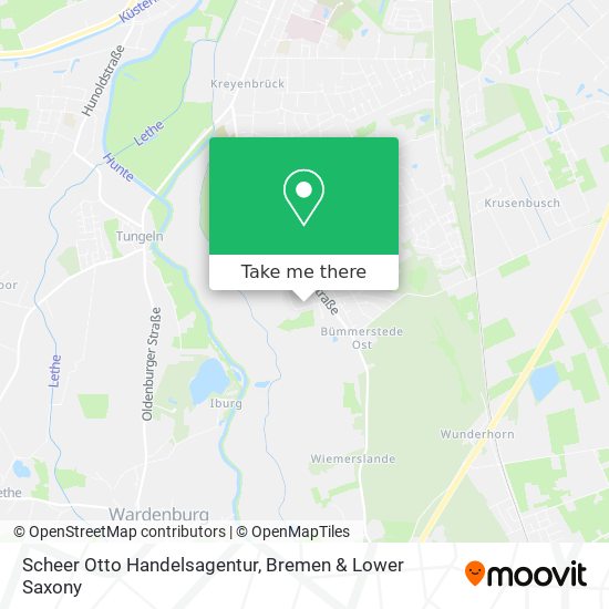 Scheer Otto Handelsagentur map