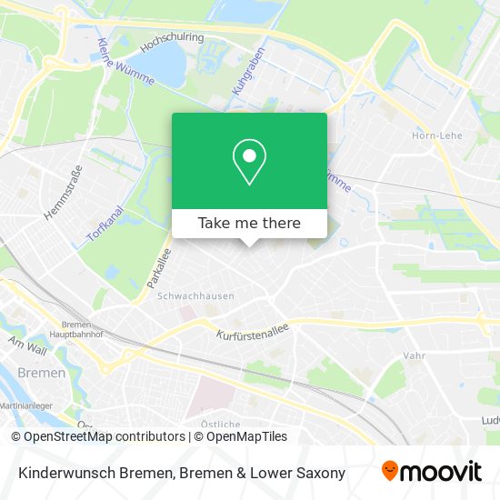 Карта Kinderwunsch Bremen