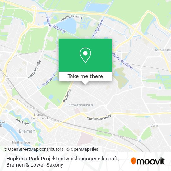 Höpkens Park Projektentwicklungsgesellschaft map