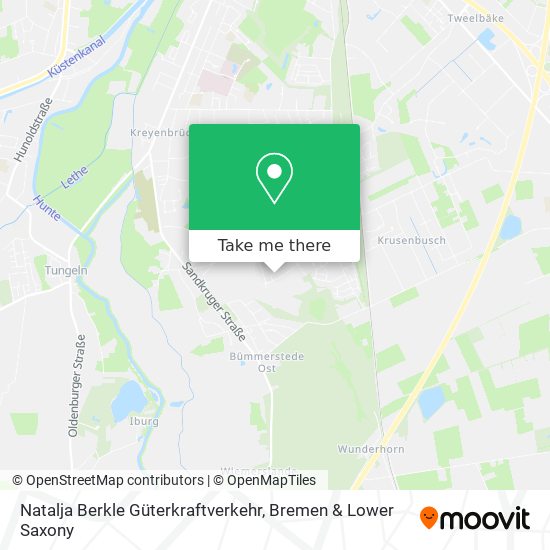 Natalja Berkle Güterkraftverkehr map