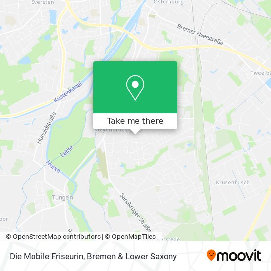 Die Mobile Friseurin map