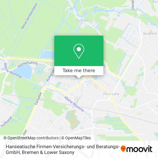 Карта Hanseatische Firmen-Versicherungs- und Beratungs-GmbH