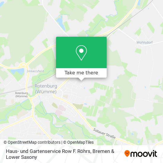 Haus- und Gartenservice Row F. Röhrs map