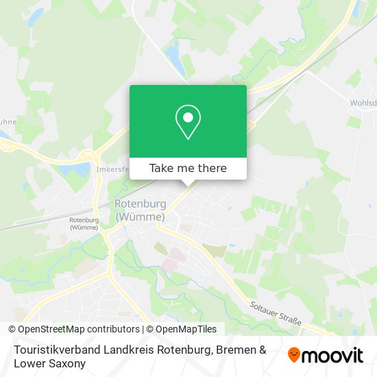Touristikverband Landkreis Rotenburg map