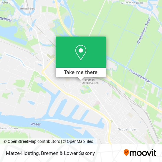 Matze-Hosting map