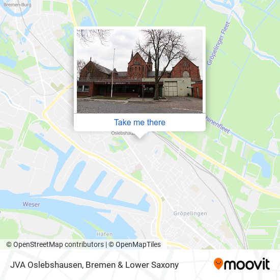 JVA Oslebshausen map