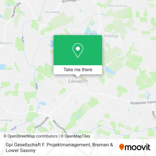 Карта Gpi Gesellschaft F. Projektmanagement