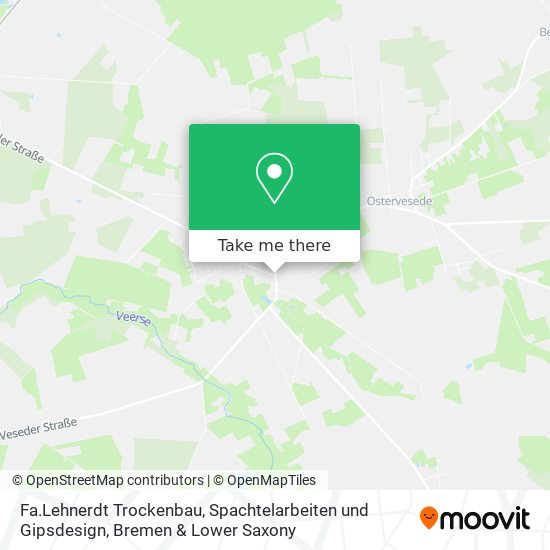 Fa.Lehnerdt Trockenbau, Spachtelarbeiten und Gipsdesign map