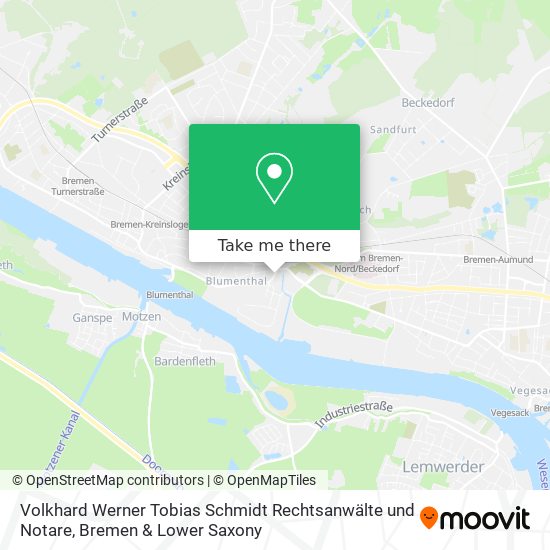 Volkhard Werner Tobias Schmidt Rechtsanwälte und Notare map