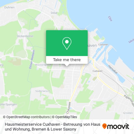 Hausmeisterservice Cuxhaven - Betreuung von Haus und Wohnung map