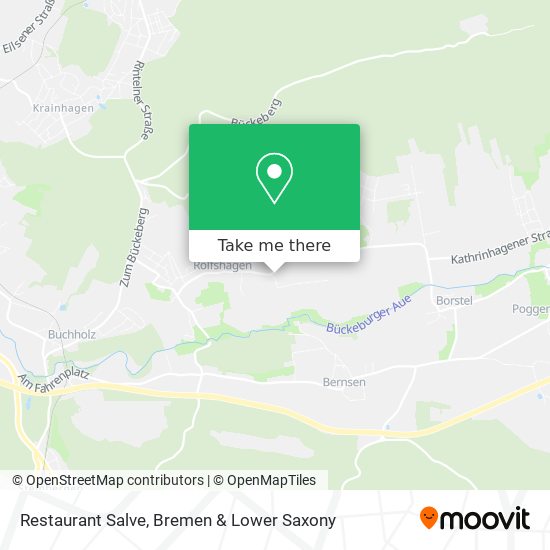 Restaurant Salve map
