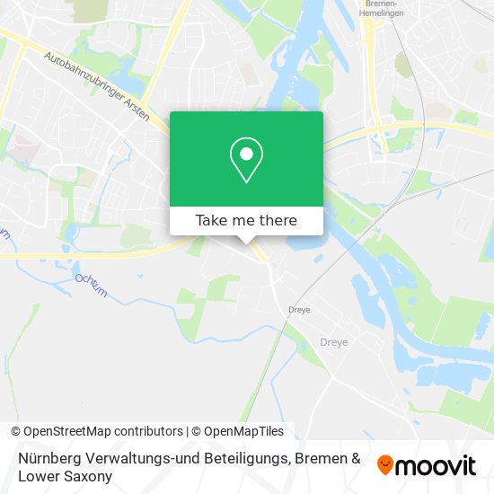 Nürnberg Verwaltungs-und Beteiligungs map
