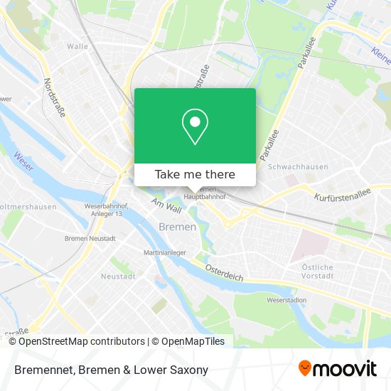 Bremennet map