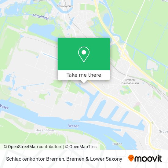 Schlackenkontor Bremen map