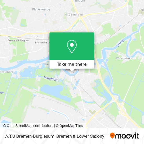 A.T.U Bremen-Burglesum map