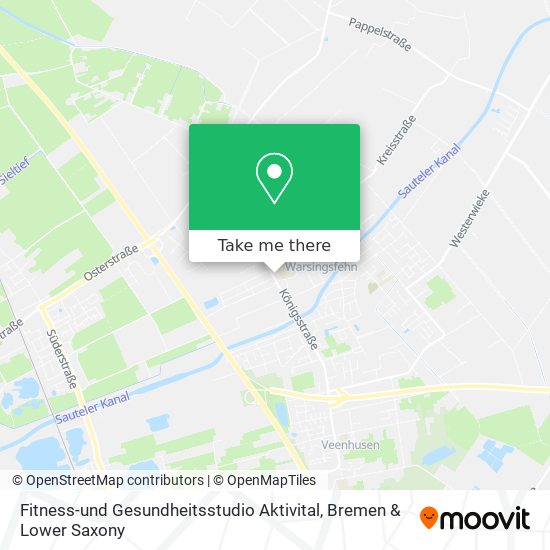 Fitness-und Gesundheitsstudio Aktivital map