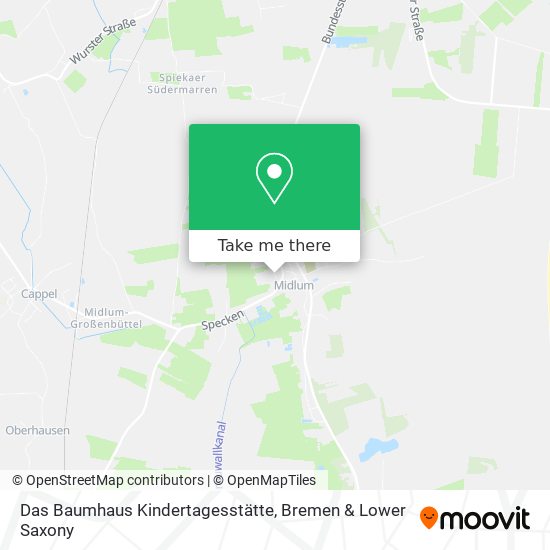 Das Baumhaus Kindertagesstätte map