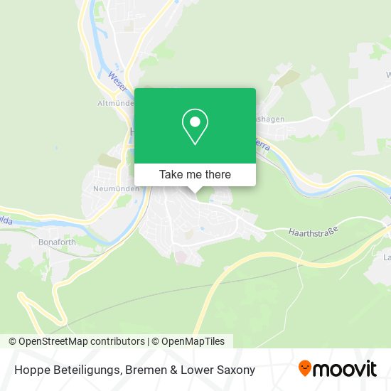 Hoppe Beteiligungs map