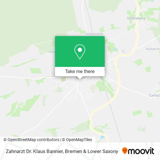 Zahnarzt Dr. Klaus Bannier map