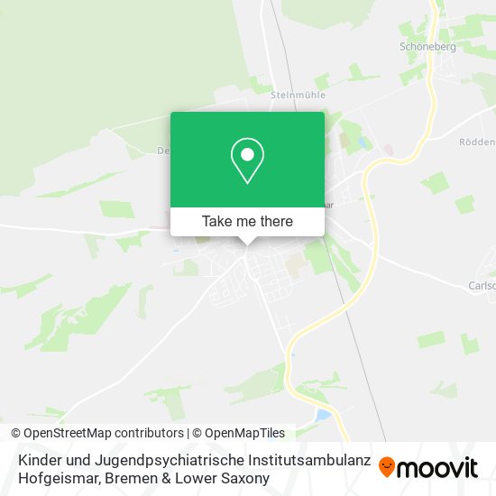 Kinder und Jugendpsychiatrische Institutsambulanz Hofgeismar map