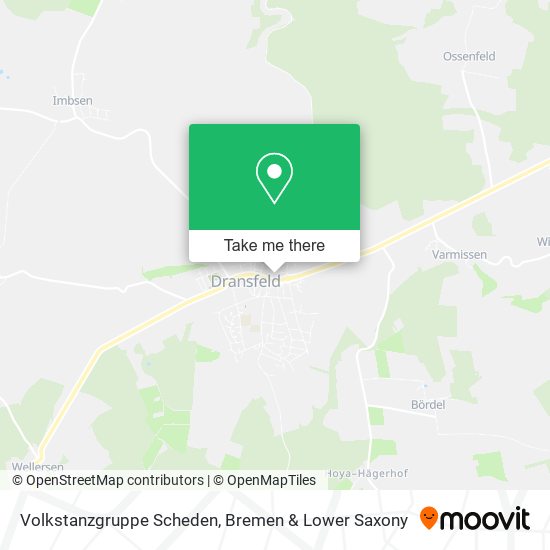 Volkstanzgruppe Scheden map