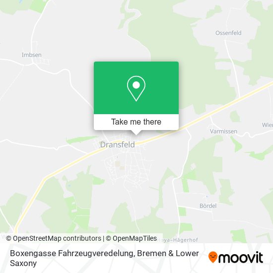 Boxengasse Fahrzeugveredelung map