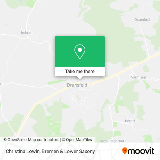 Christina Lowin map