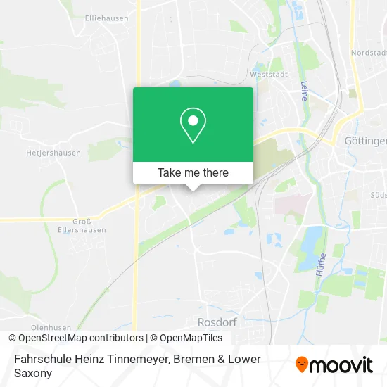 Fahrschule Heinz Tinnemeyer map