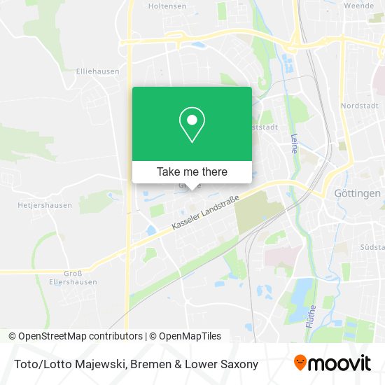 Toto/Lotto Majewski map