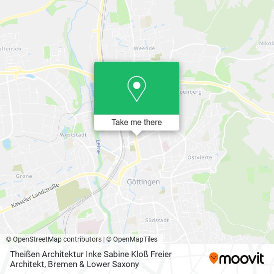 Theißen Architektur Inke Sabine Kloß Freier Architekt map