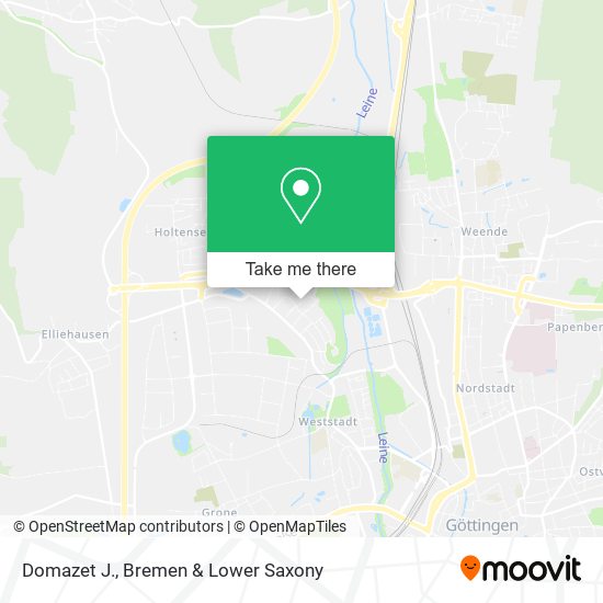 Domazet J. map