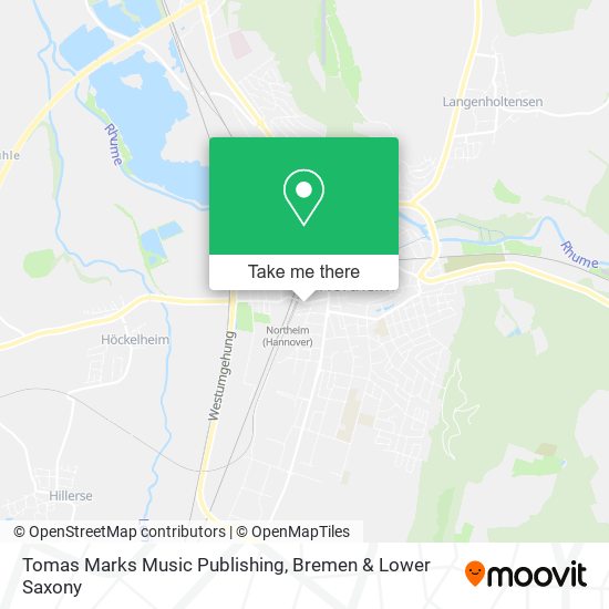 Tomas Marks Music Publishing map