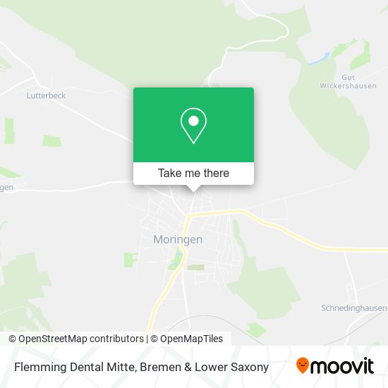 Flemming Dental Mitte map