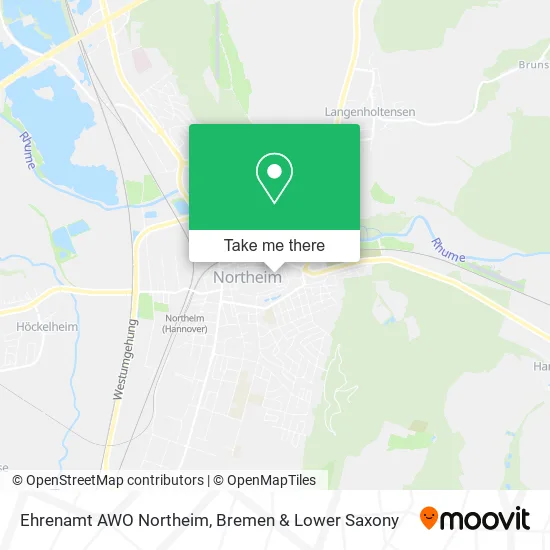 Карта Ehrenamt AWO Northeim