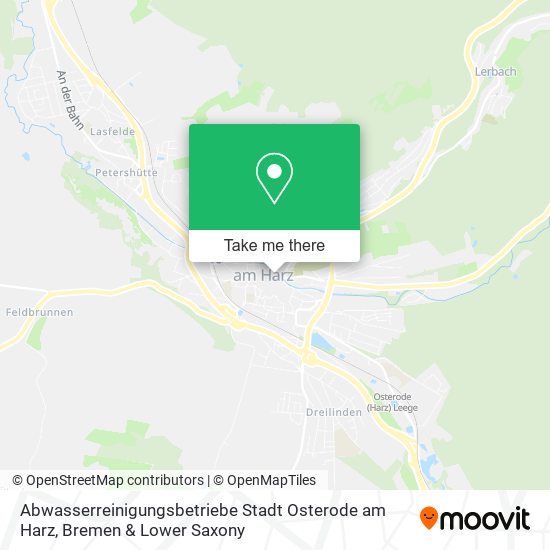 Abwasserreinigungsbetriebe Stadt Osterode am Harz map