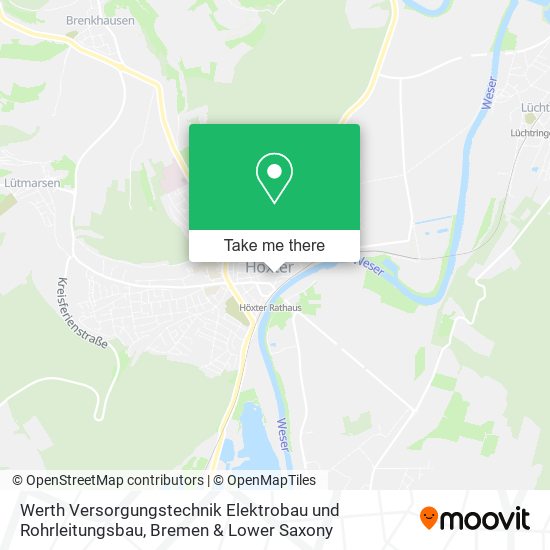 Werth Versorgungstechnik Elektrobau und Rohrleitungsbau map