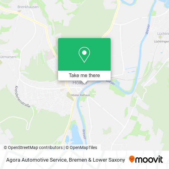 Agora Automotive Service map