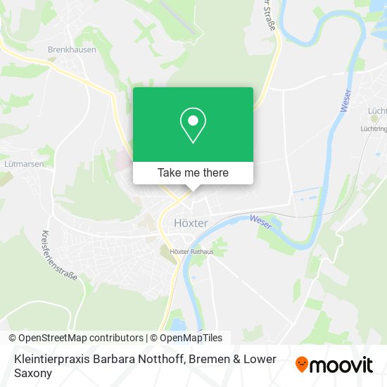 Kleintierpraxis Barbara Notthoff map
