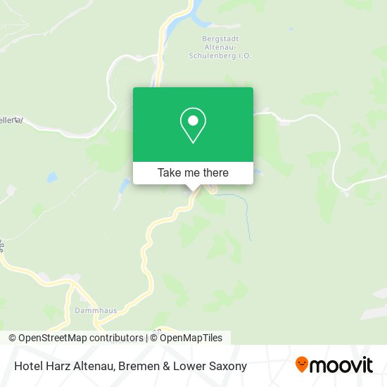 Hotel Harz Altenau map