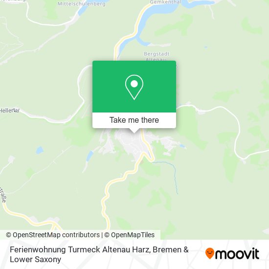 Ferienwohnung Turmeck Altenau Harz map