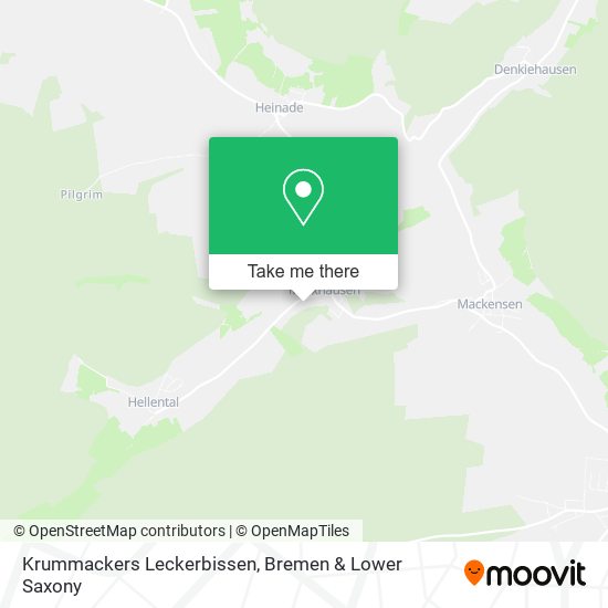 Krummackers Leckerbissen map