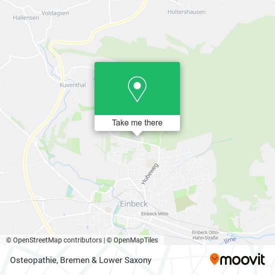 Osteopathie map