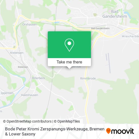 Bode Peter Kromi Zerspanungs-Werkzeuge map