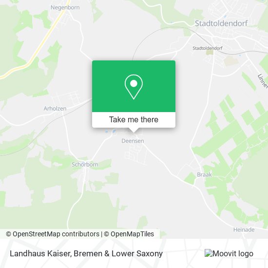Карта Landhaus Kaiser