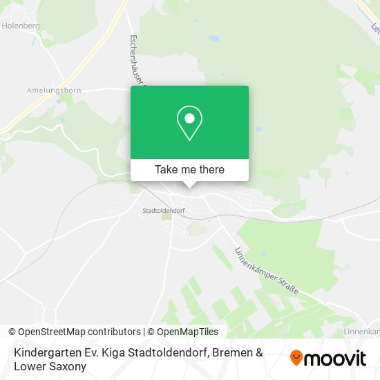 Kindergarten Ev. Kiga Stadtoldendorf map