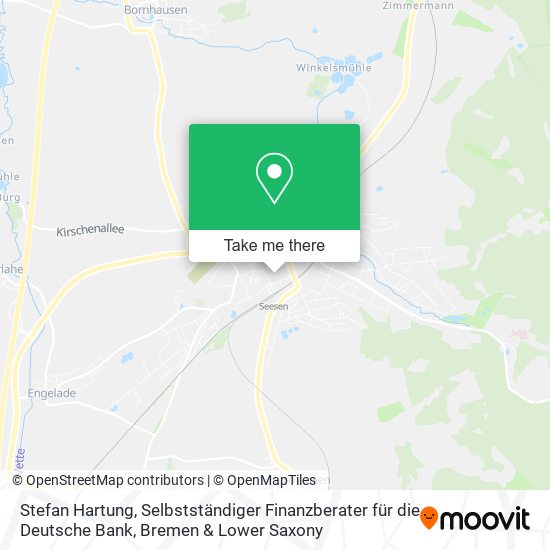 Stefan Hartung, Selbstständiger Finanzberater für die Deutsche Bank map