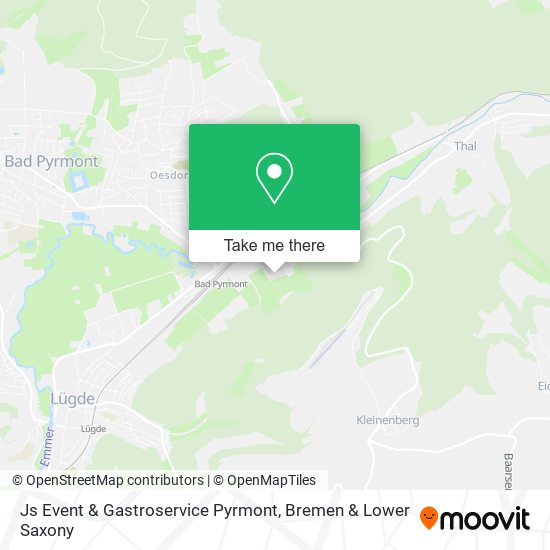 Js Event & Gastroservice Pyrmont map