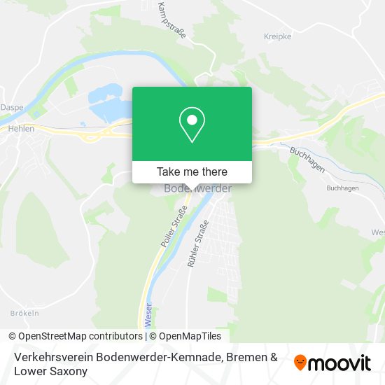 Verkehrsverein Bodenwerder-Kemnade map