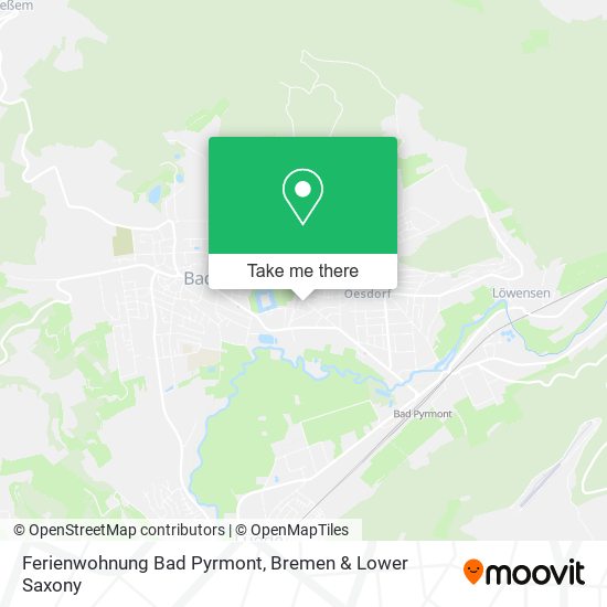 Ferienwohnung Bad Pyrmont map