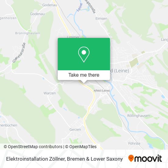 Elektroinstallation Zöllner map